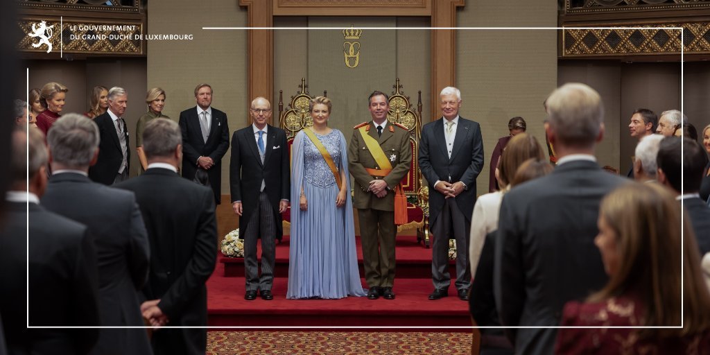 LUtoHolySee's tweet photo. Today, H.R.H. Grand Duke Guillaume has officially assumed the role of Head of State of the Grand Duchy. We extend our warmest congratulations ! https://t.co/YIjDx2q4q2