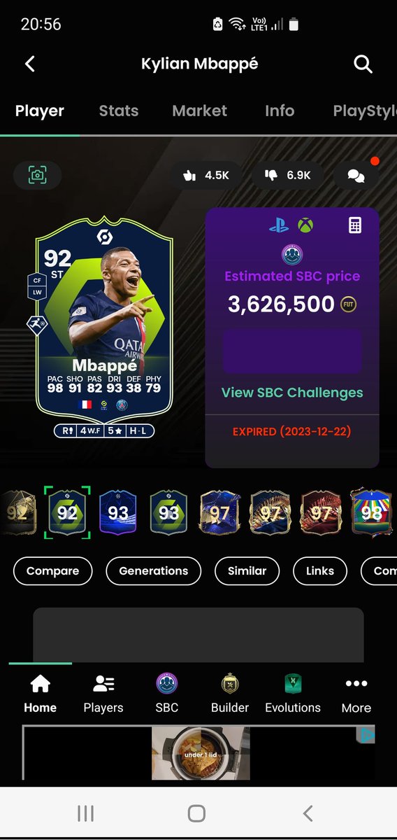 Kaithegod_'s tweet photo. @MattHDGamer @FUTBIN I did his potm in fc24, although 1 mil cheaper and 2 months deeper in the game it was one of the best cards I've ever used. https://t.co/sI3IUGatr4