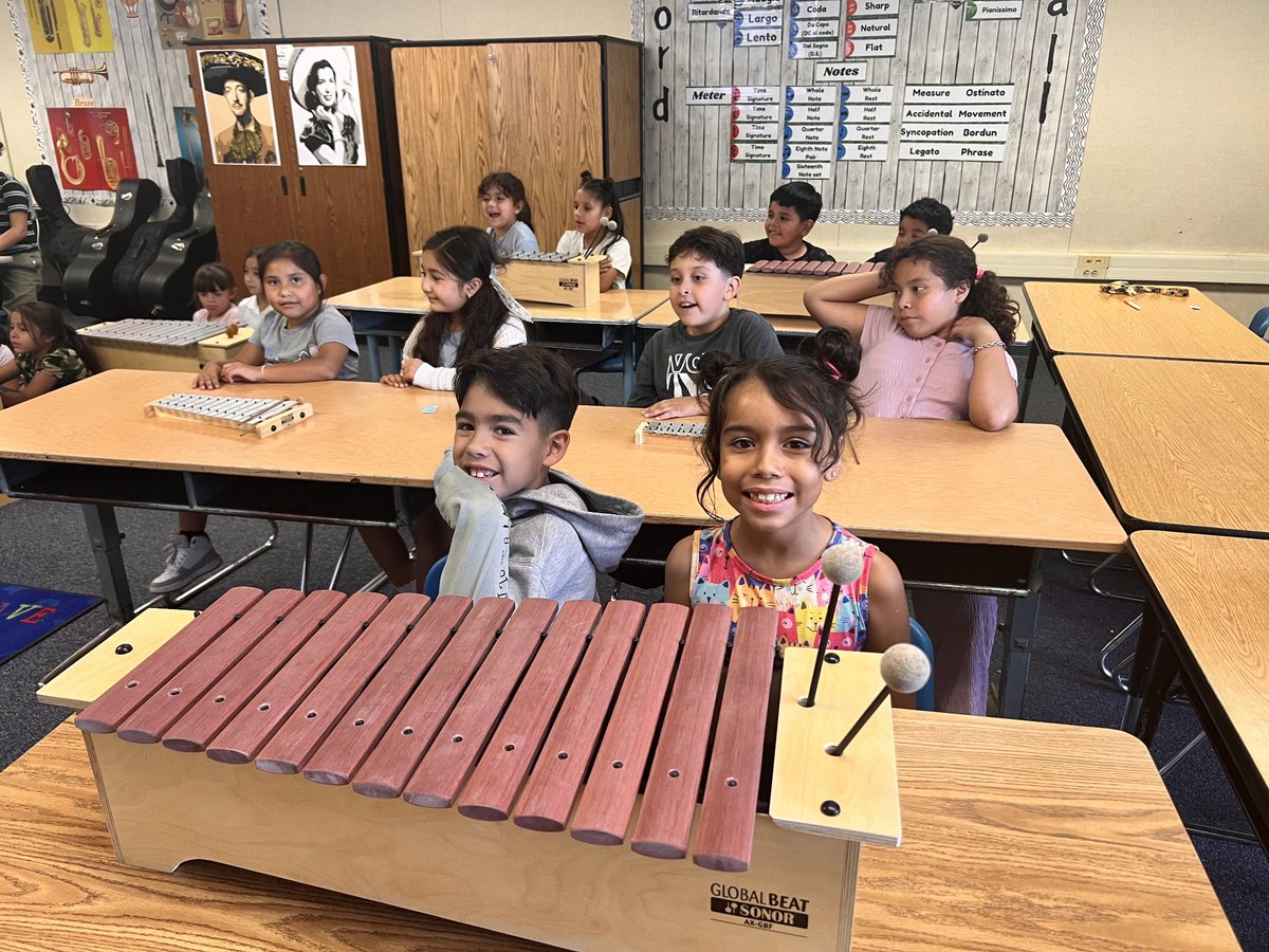 MonteVistaWCUSD's tweet photo. In music class, our students are learning more than just songs—they’re developing rhythm, listening skills, and teamwork. Each activity helps build focus, creativity, and a lifelong love for music @WestCovinaUSD https://t.co/n3hQ4v3kEf