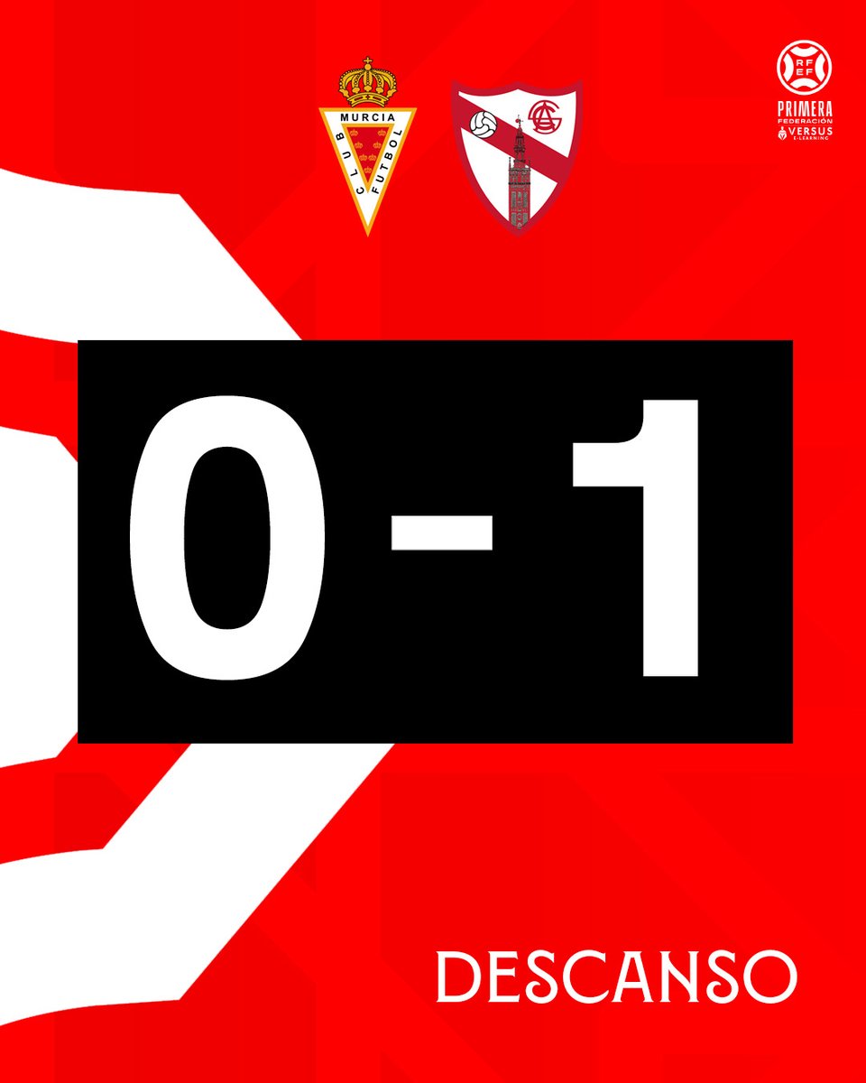 45+6' | ¡Final de la primera parte!

#VamosSAT ⚪️🔴⚪️