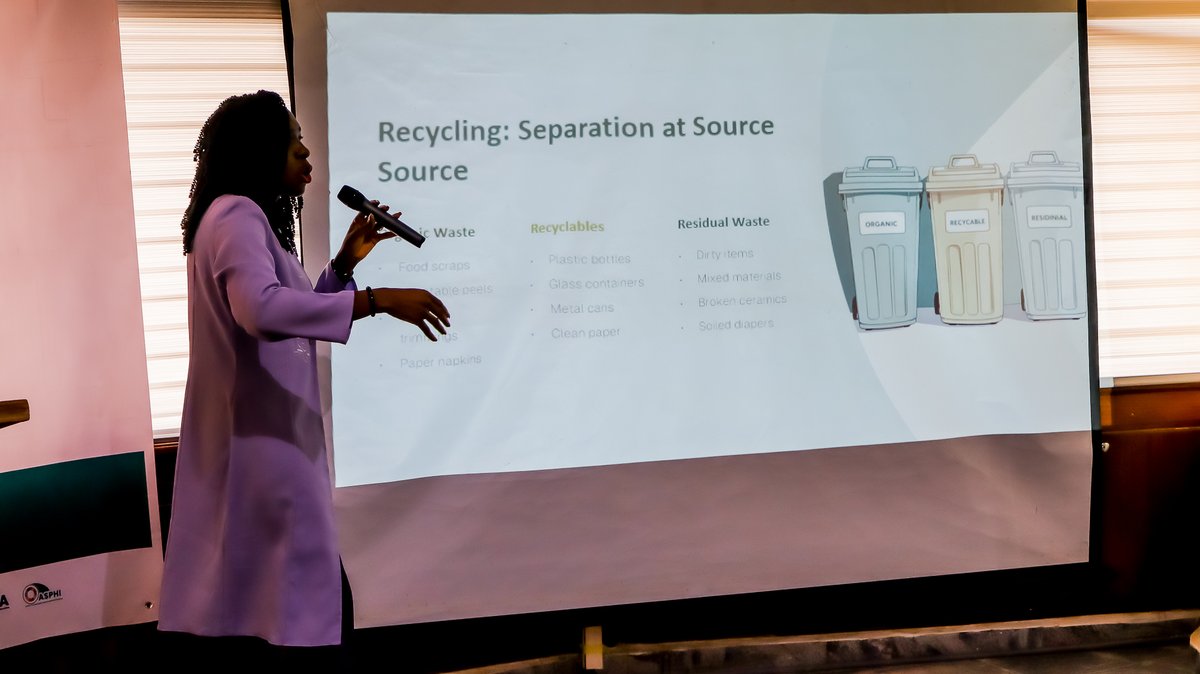 ng_asphi1's tweet photo. Day 2 of the #CleanCampHeroes training was about #SOLUTIONS. We moved from problem to practice! The 3Rs in action: Reducing waste, Reusing creatively, and Recycling right. These young leaders are now equipped with the real skills to tackle the issue head-on.
 
#wastemanagement https://t.co/dXmqhl6MFF