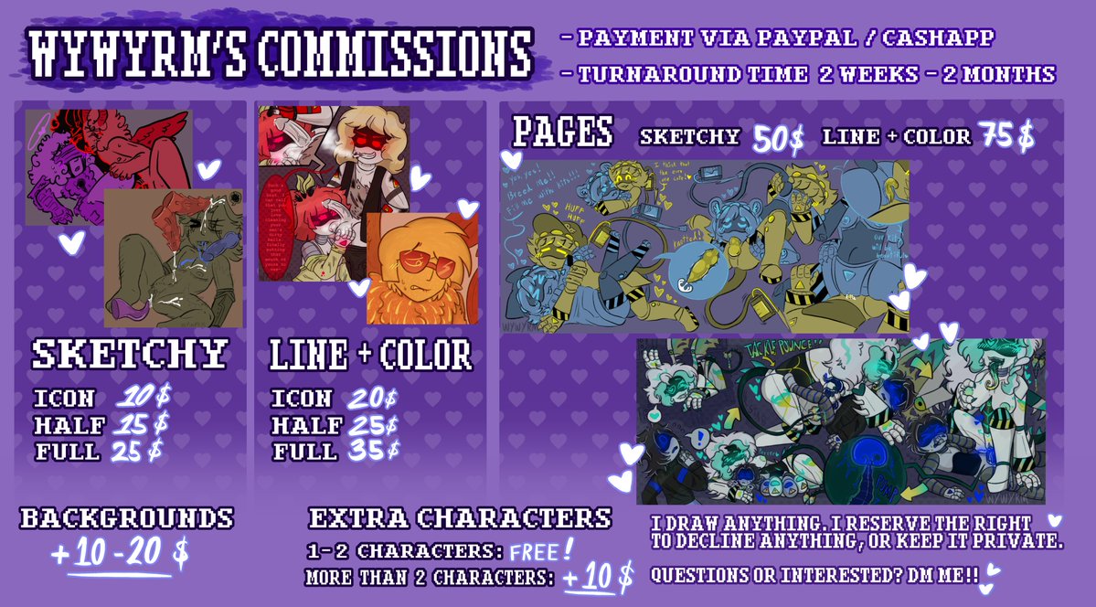 my comms are still indefinitely open as a reminder! i may also contribute doodles to anyone who donates. i would very much appreciate any help in the form of sending some change, words of support or just retweeting to spread. 

please be patient with us this is all so new!