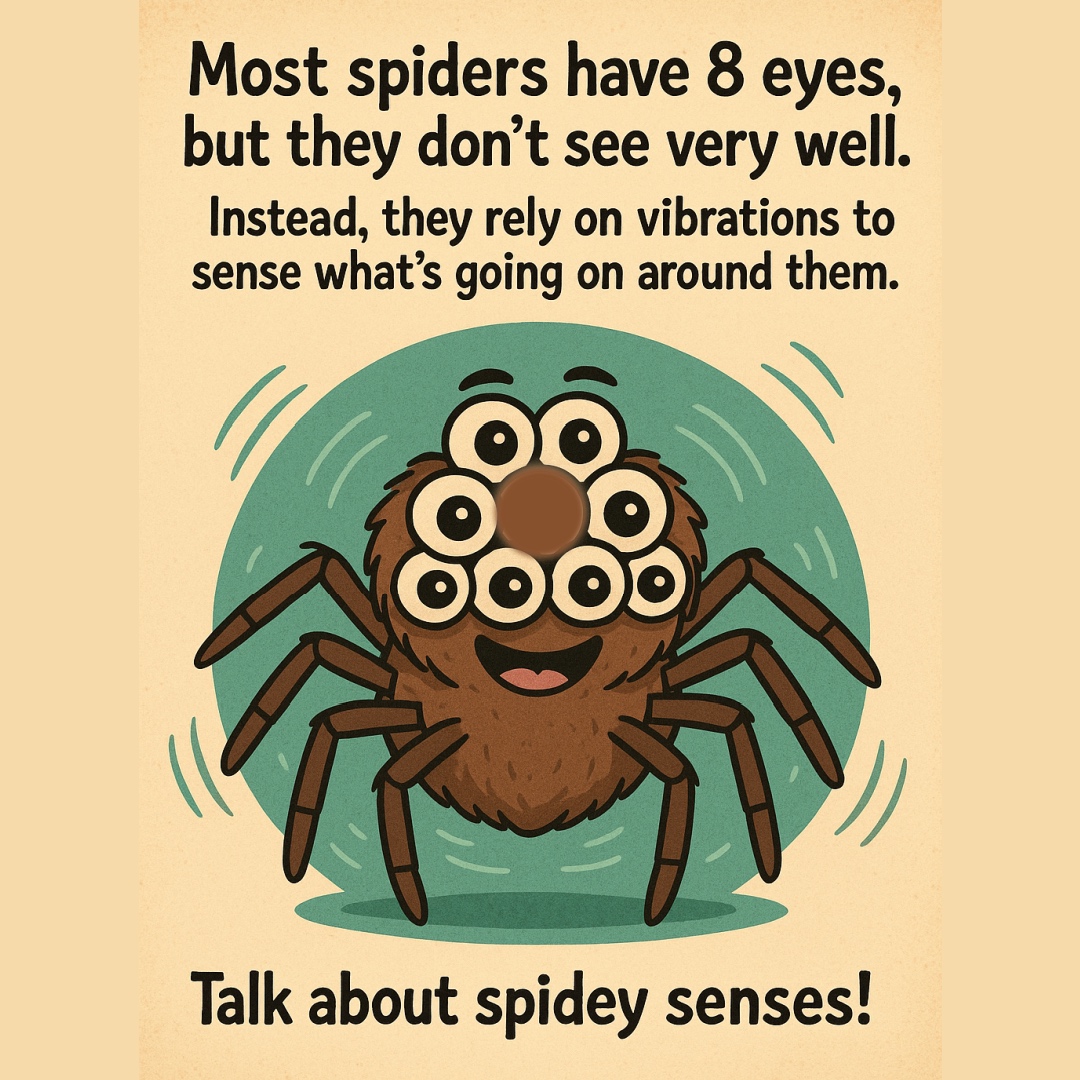 ResComPest's tweet photo. #FridayFunny #FunFact #PestControlHumor
#SpiderFacts #CreepyCrawlies #ByeByeBugs https://t.co/sxO3tLdLD9