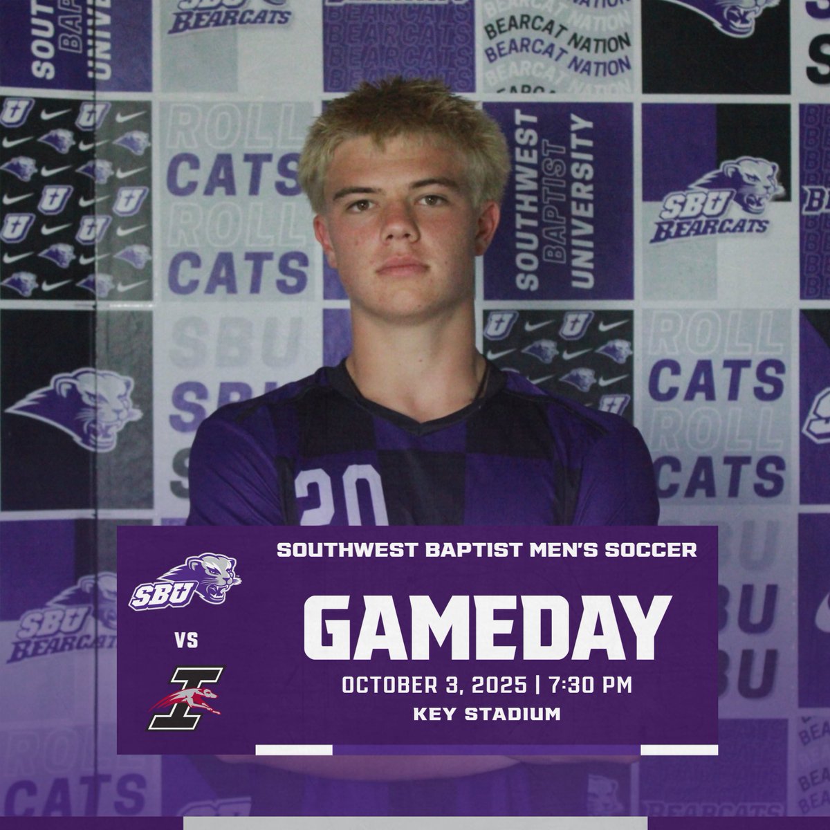 The Bearcats are on the road today as we take on the UIndy Greyhounds.

Go Bearcats!

<a href="/sbubearcats/">SBU Bearcat Athletics</a>
