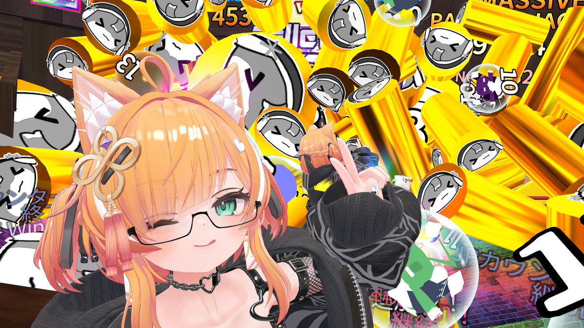 初めてMASSIVEJACKPOTあたったー！おやすみ！