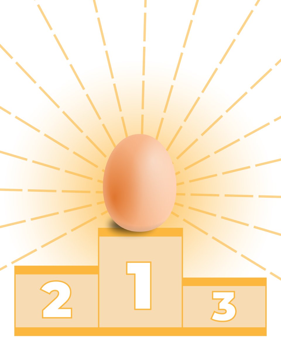 Let's hear it for the nutrition champion!🏆​

Eggs are a nutritional powerhouse. They are a source of complete protein delivering all nine essential amino acids, which is what your body needs to maintain muscle mass.