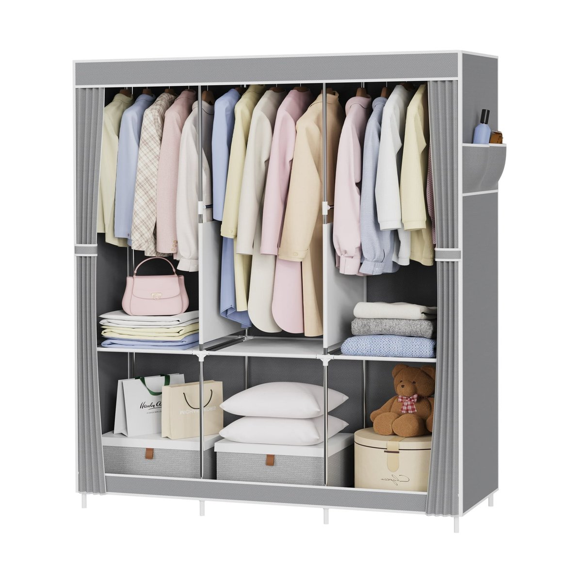 chessfans_doge's tweet image. OMG! 🤩
 Organize in style!
This 6-Shelf Portable Wardrobe Closet (usually around $51!) is ONLY $37.09 right now!
Perfect for extra storage!
Grab yours before it&apos;s gone! 🏃
‍
♀
️
💨
 Get this offer: howl.link/x7tval2uthkvk 🌟

#OrganizationHacks #ClosetGoals #Decluttering