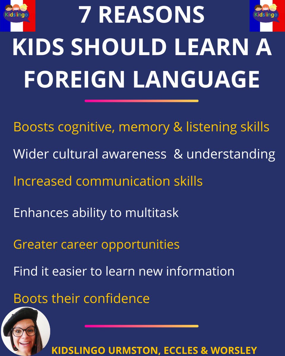 Learning a foreign language opens doors to new cultures, friendships, and opportunities. For kids, it builds confidence, sharpens the brain, and creates a lifelong love of learning. 

Book your FREE French lesson now!

Classes available in:
- Nurseries
- Primary schools
- Online