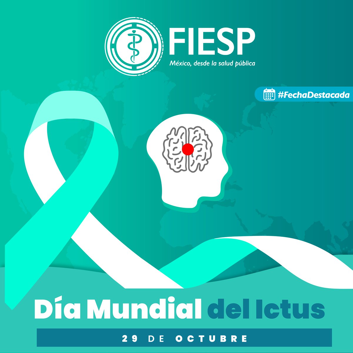 El ictus es una causa principal de discapacidad. 🚨 Síntomas: dificultad al hablar, pérdida de fuerza o visión alterada. FIESP recuerda: actúa rápido, busca atención inmediata. 🧠💙 #Ictus #FIESP