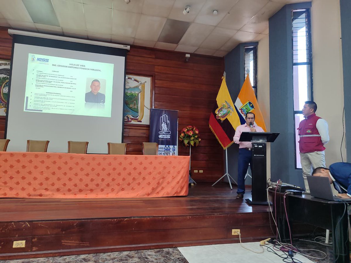 IESSNapo's tweet photo. #IESSteInforma | @IESS_Napo, a través del Seguro General de Riesgos del Trabajo, realizó un evento en conmemoración al Día de la Seguridad e Higiene del Trabajo sobre Riesgo Cero: Prevención y Protección. https://t.co/m5XZDBUOnt