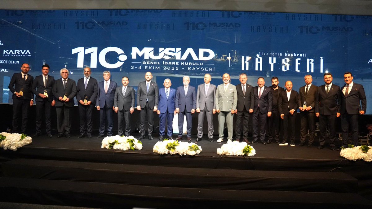 110. Genel İdare Kurulumuz kapsamında düzenlenen Gala Yemeği programımızı; T.C. İçişleri Bakanımız Sayın Ali Yerlikaya’nın (<a href="/AliYerlikaya/">Ali Yerlikaya</a>) teşrifleri, Kayseri Valimiz Sayın Gökmen Çiçek (<a href="/gokmen_cicek_/">Gökmen Çiçek</a>), AK Parti Genel Başkan Vekili Mustafa Elitaş (<a href="/mustafaelitas/">Mustafa Elitaş</a>), Kayseri