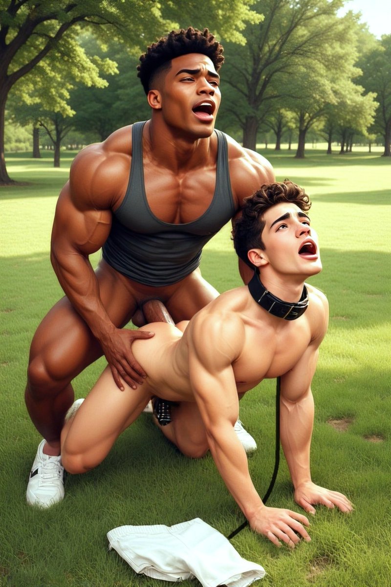 Quite the opposite, in fact: both public nudity and public sex are freely practised everywhere in the Park.

#DogboiPark 6
#gayBDSM