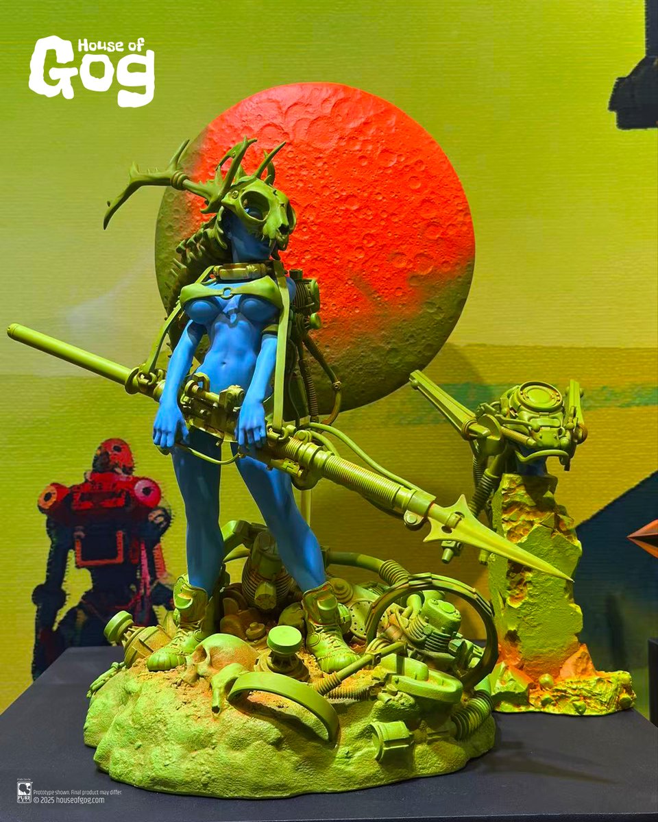 HouseofGog's tweet image. WonderFest Shanghai 2025 wrapped!
Big thanks to @PureArtsLimited + all who dropped by.
Big love to our amazing artists, @brent_ashe @SKINNER & @pascalblanche
Next stop, Dcon in VEGAS! (Nov. 14-16, 2025)
(`_´)ゞ