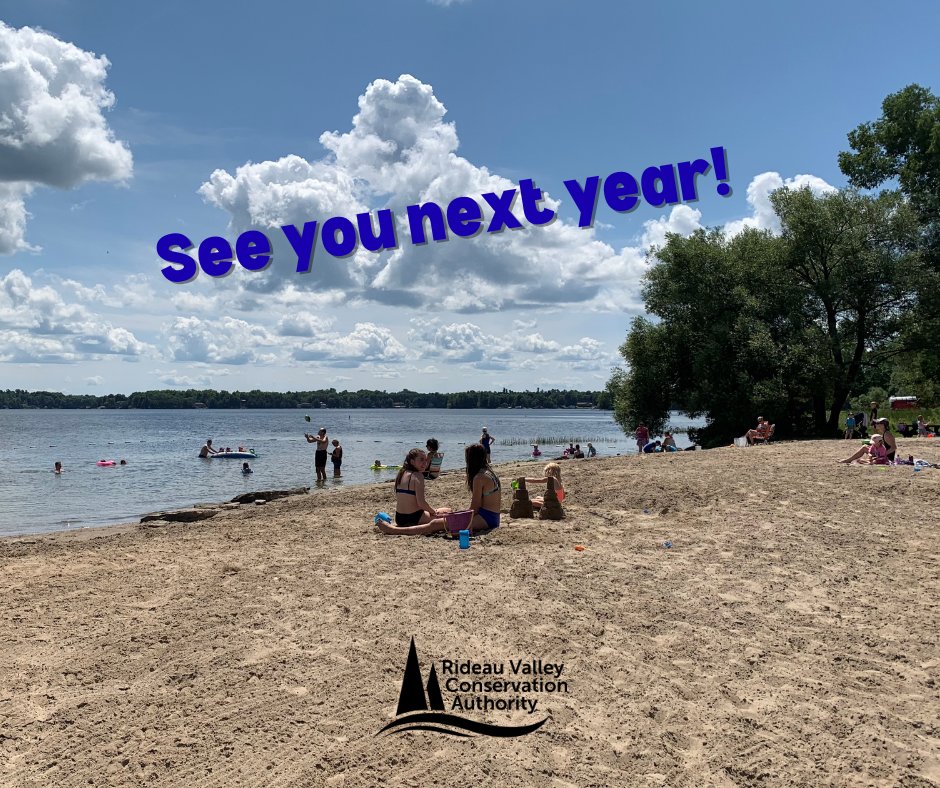 A quick reminder that our beaches are now closed for the season. 🏊‍♀️🏖️☀️ Thanks for a great summer - see you next year!