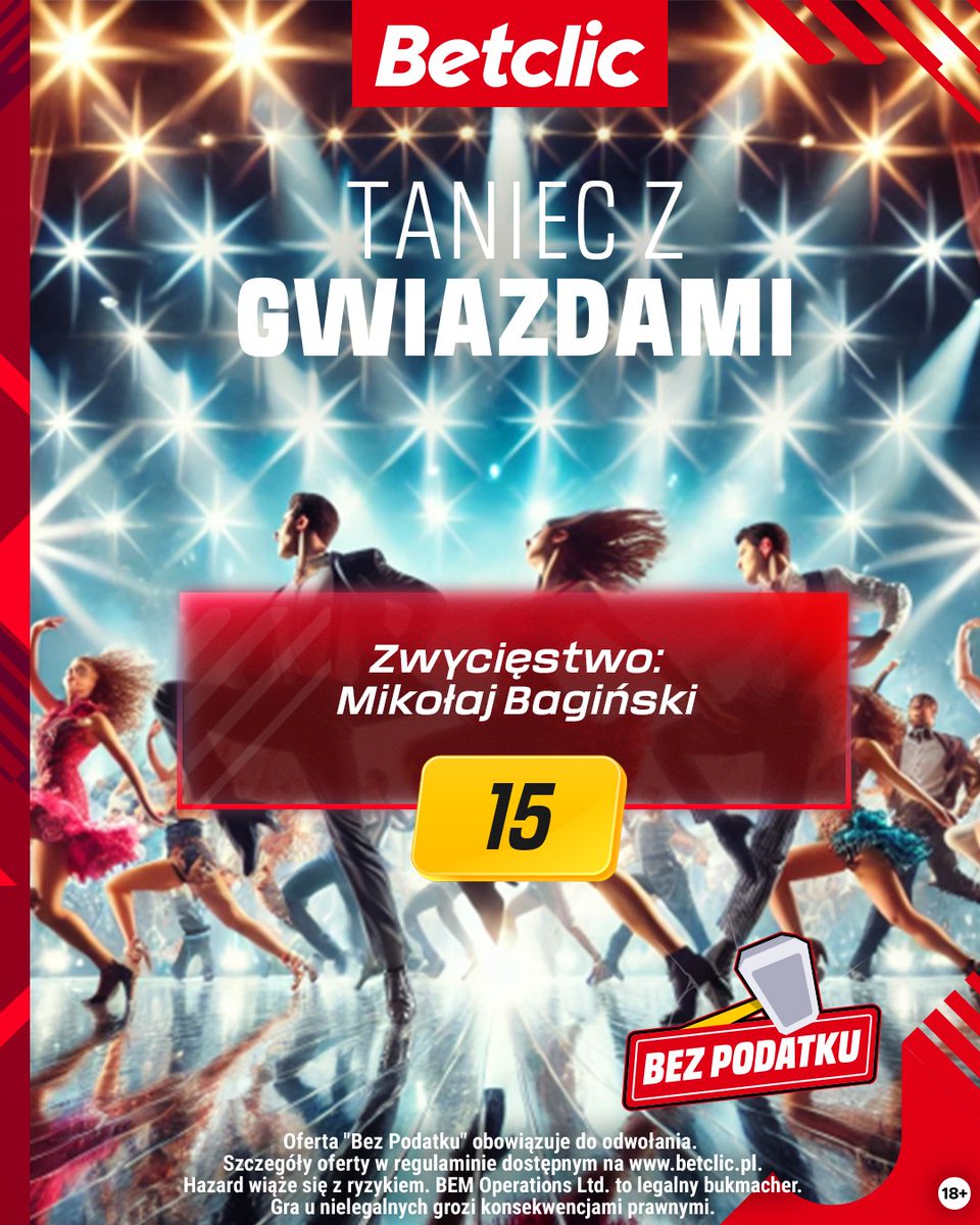 BetclicPolska's tweet image. Czy #dresscode ma jakiś fanbase na X? 🤔

Taniec z Gwiazdami 👉 bit.ly/4nWkc4a