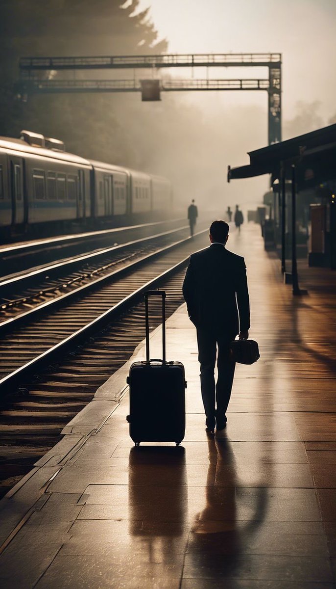 وقفت وحيدًا ..
على رصيف الانتظار ..
وحقائبي فارغة من الأمل ..
لا أنظر إلى وجوه العابرين ..
فلا جمال يغريني ..
ولا وعد يعيد لي ..
ما أضاعه الطريق ..
أكتفي بصمت الكون ..
وأصغي لخطواتي ..
كأنها آخر ما تبقى لي من رفقة ..

 #بوح_جمال #بوح
 #بوحي #مساء_الخير