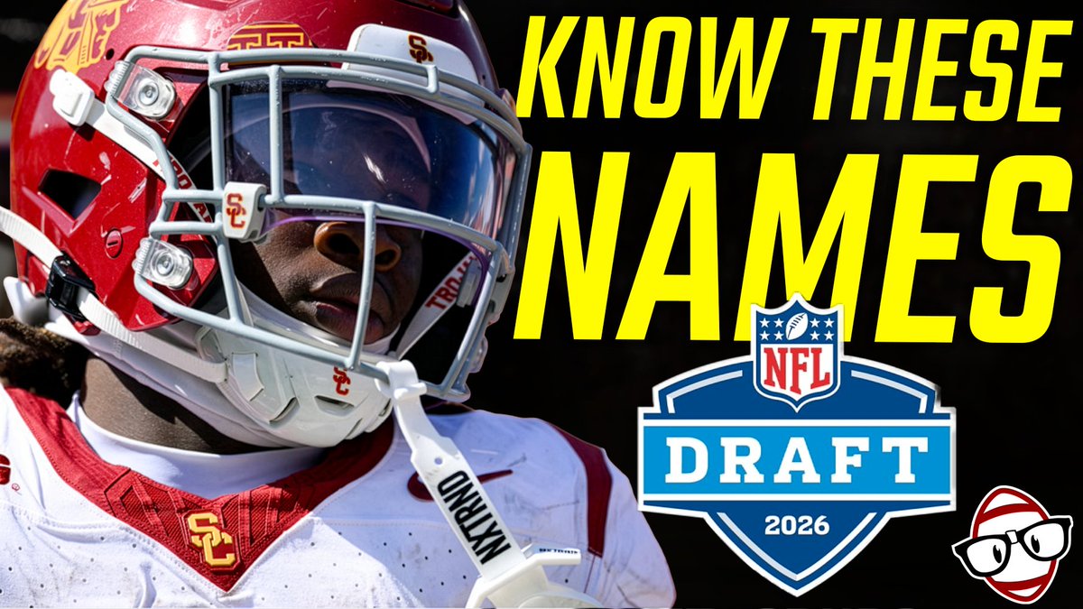 8 Under-the-Radar Prospects for the 2026 NFL Draft You Should Know!

Join @dynastyprice, @jaredwackerly, @andrew2true, and @jagsays as they go through their favorite rookie sleepers for the 2026 draft class.

Listen: open.spotify.com/episode/3g9Dju…

Watch: youtu.be/iVhAbsCNBEg?ut…