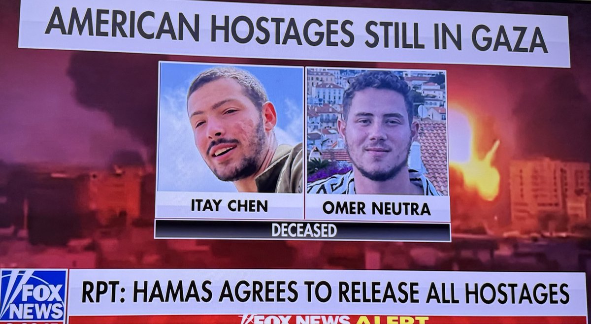 Hamas has agreed to return hostages including bodies of deceased.