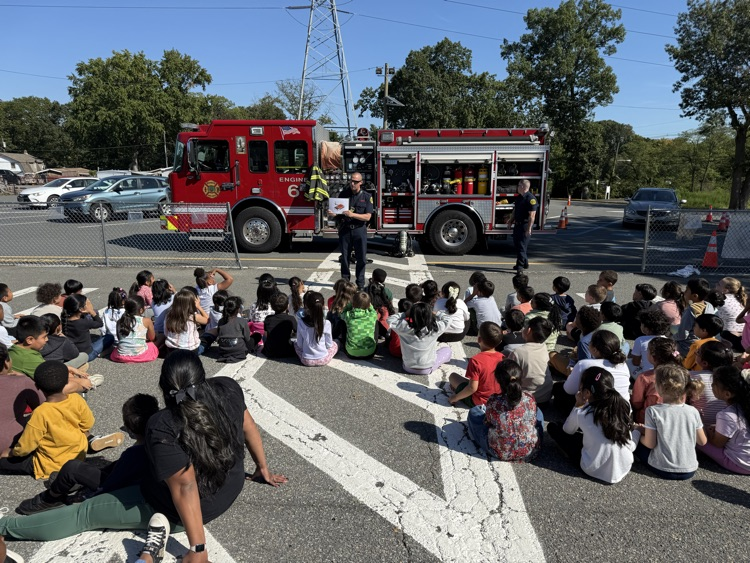 Play of the day...Fire Safety! Our younger Bolts had the opportunity to listen and learn from the Edison Fire Department as we kicked off Fire Prevention Month with a firetruck visit! #GreatnessStartsHere
