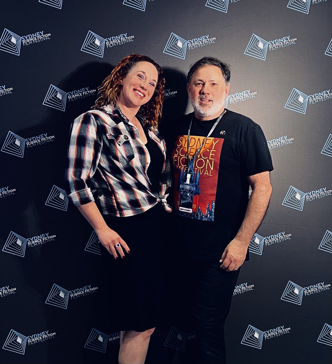 OPENING NIGHT AUDS LOVE STARMAN, BLU'S | MEDIA WALL PHOTO OPPS IN DEMAND.
Thank you to all the patrons who joined us for a wonderful #OpeningNight celebration of all things #scifi. 
<a href="/eVent_georgest/">Event Cinemas George St</a> #filmfestival #ScienceFiction #redcarpet