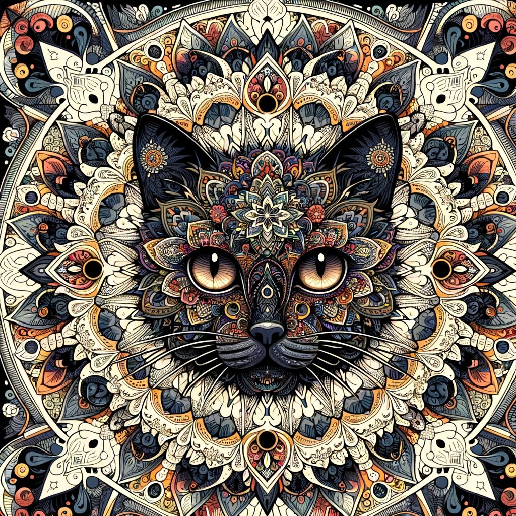 uranai_kuroneko's tweet image. 開運・魔除けの #黒猫マンダラ です。

#黒猫教 はマンダラへの祈りから始まります。
本日も投稿をご覧いただき、まことにありがとうございます。

いいねとRT で今日のあなたをお守りします🐈‍⬛

#開運 #金運 #恋愛運
#幸運 #引き寄せ