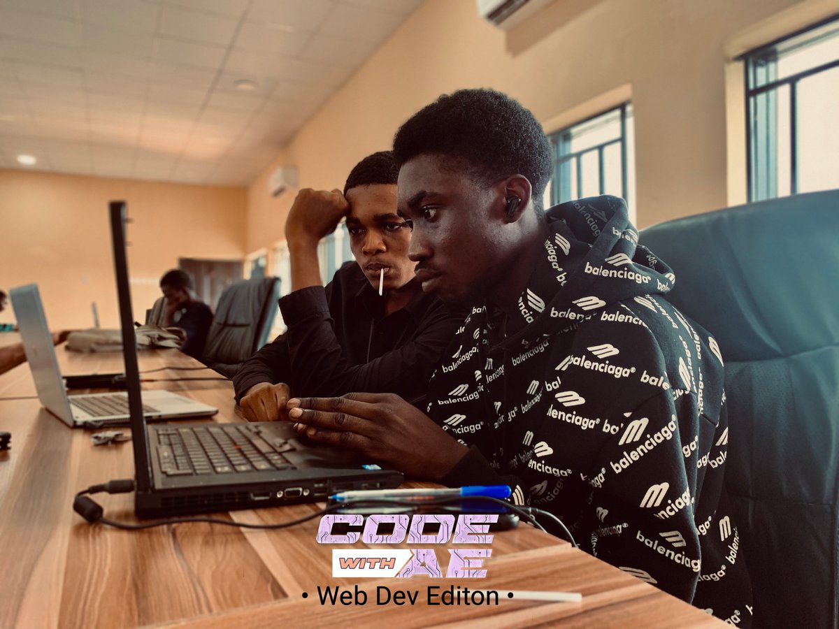 AlgorithmicExp_'s tweet image. Highlights from *Code with AE: Web Dev Edition!* 💻📸
A day of code, creativity & community.
Unforgettable vibes!
#CodeWithAE #WebDevEdition #TechVibes #CodingCommunity #AEHighlights