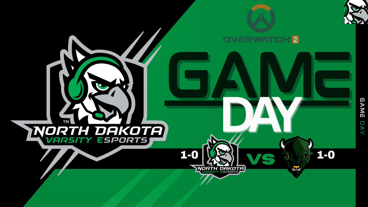 The battle for North Dakota. 💚🩶
⚔️ North Dakota State University
⏰ 7:00pm CST
🏆 <a href="/neccgames/">NECC</a> 
📺 twitch.tv/uofndesports