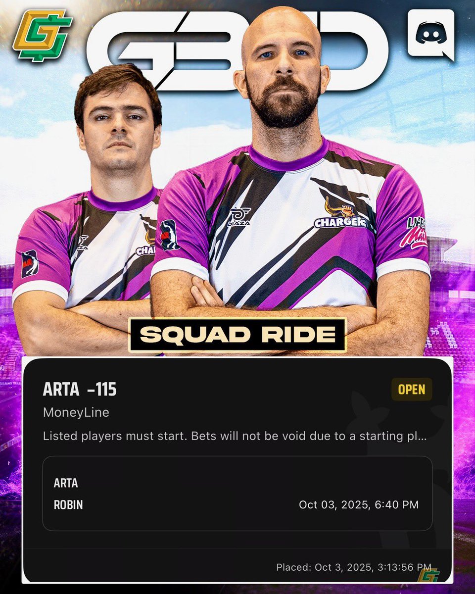 Happy Friday all! Our capper <a href="/rjopta/">RJ OPTA</a> has been CRUSHING <a href="/JaiAlaiLeague/">World Jai-Alai League</a> 🔥

Let’s tail this slip from him for today’s slate on <a href="/DKSportsbook/">DraftKings Sportsbook</a> 👑

Link to tail: scoresandodds.com/all/parlay?sli…