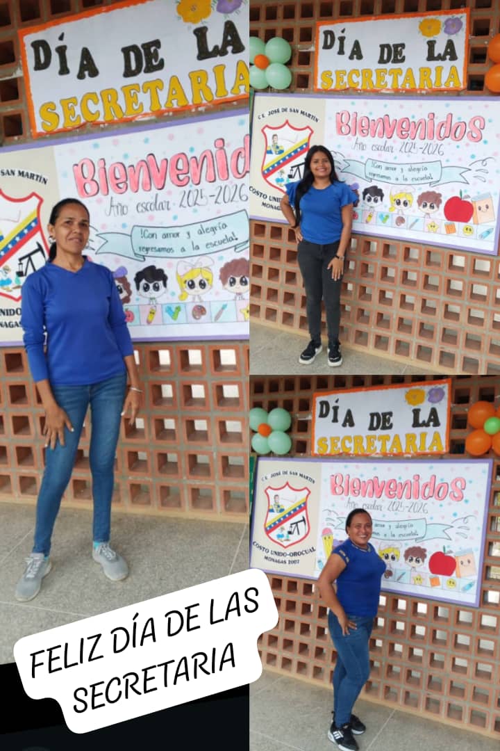 Feliz día de la secretaria