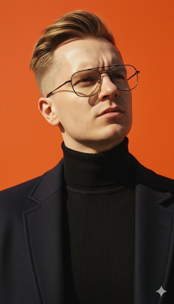 gregdev404's tweet image. Autumn is here 🍁 
But you can get great photos without even leaving your house using nano banana from @GeminiApp
Just take a selfie and use this prompt 👇

A vibrant and sophisticated close-up portrait of a me looking upwards with a confident expression. I&apos;m wearing a black…