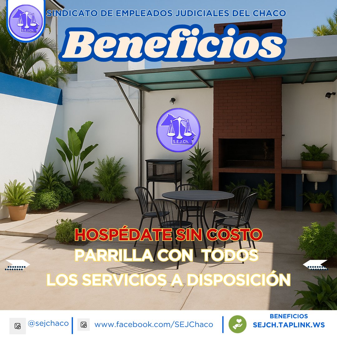 ‼️ "𝑺𝒆𝒈𝒖𝒊𝒎𝒐𝒔 𝒕𝒓𝒂𝒃𝒂𝒋𝒂𝒏𝒅𝒐 𝒑𝒐𝒓 𝒎á𝒔 𝒚 𝒎𝒆𝒋𝒐𝒓𝒆𝒔 𝒃𝒆𝒏𝒆𝒇𝒊𝒄𝒊𝒐𝒔 𝒑𝒂𝒓𝒂 𝒍𝒐𝒔 𝒄𝒐𝒎𝒑𝒂ñ𝒆𝒓𝒐𝒔 𝒚 𝒄𝒐𝒎𝒑𝒂ñ𝒆𝒓𝒂𝒔 𝒋𝒖𝒅𝒊𝒄𝒊𝒂𝒍𝒆𝒔 𝒅𝒆 𝒍𝒂 𝑷𝒓𝒐𝒗𝒊𝒏𝒄𝒊𝒂 𝒅𝒆𝒍 𝑪𝒉𝒂𝒄𝒐".  
<a href="/gracielaranda/">Graciela Aranda</a> / <a href="/MG_Justicia/">Mariano Gauto</a>