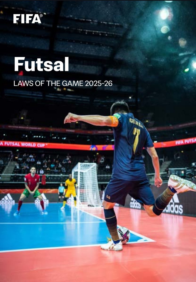 2️⃣0️⃣2️⃣5️⃣/2️⃣6️⃣
FIFA FUTSAL LAWS OF THE GAME
⤵️⤵️⤵️⤵️⤵️⤵️⤵️⤵️⤵️⤵️
digitalhub.fifa.com/m/20d52e6779b5…