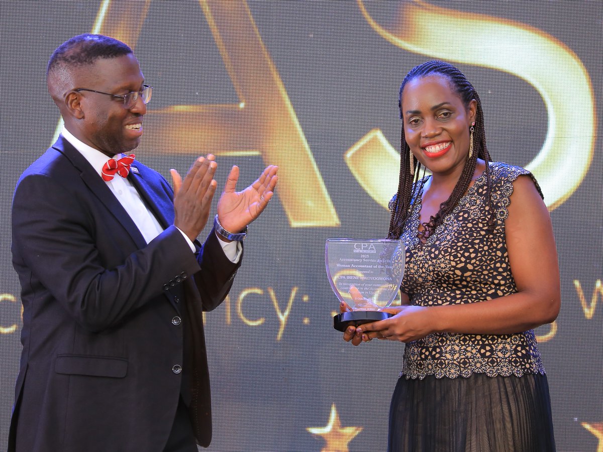 #ASAwardsAt10

Woman Accountant of the Year – CPA Irene Mwoyogwona

Celebrating CPA Irene Mwoyogwona, Head of Finance at Pride Bank &amp; President – Rotary Club of Najjera, as the Woman Accountant of the Year 2025. Her transformational leadership, mentorship, and community service