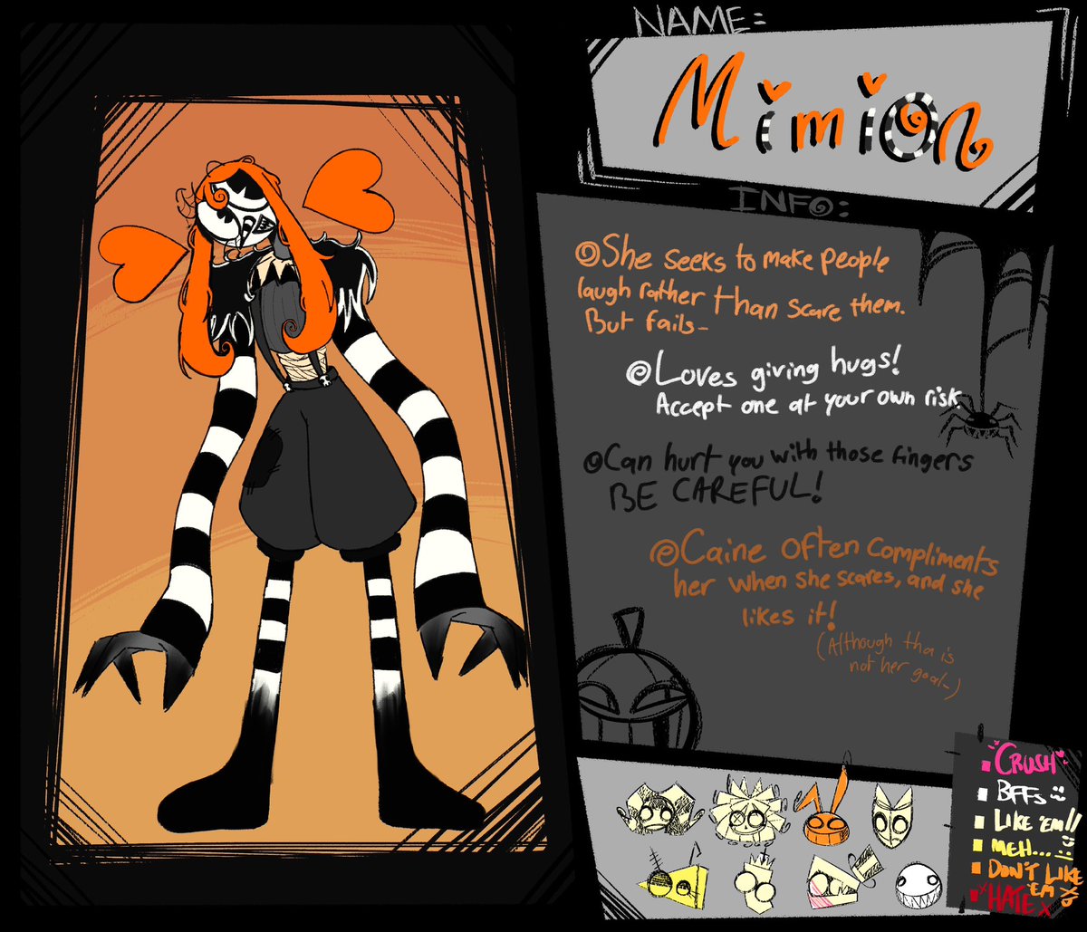 Miki ! โ (@just__miki) on Twitter photo Did Mimion on the Halloween Au!! Can you guess who she is inspired by? :3c
Not rlly proud of this-
Au by: <a href="/pudd1ngandp1/">pumpkin pi ๐๐ฅง</a> !! Did Mimion on the Halloween Au!! Can you guess who she is inspired by? :3c
Not rlly proud of this-
Au by: <a href="/pudd1ngandp1/">pumpkin pi ๐๐ฅง</a> !!