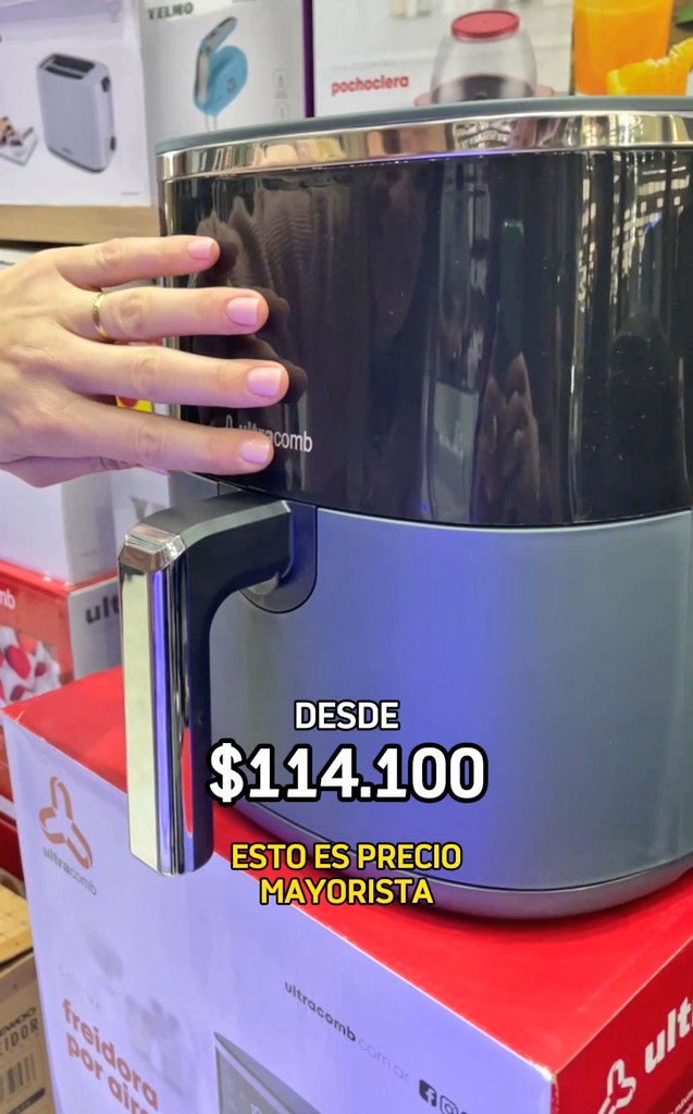 PreciosRosario2's tweet image. Algunos precios de electro:

💰 $49.999 planchita para el pelo #Bellisima
💰 $114.100 freidora de aire #Ultracomb
💰 $150.000 parlante #Soul

👉🏻 Además comprando 3 electrodomésticos, hacen precio mayorista

📍 #Acces (Paseo de Compras del super Libertad)
📱 Link de WhatsApp: