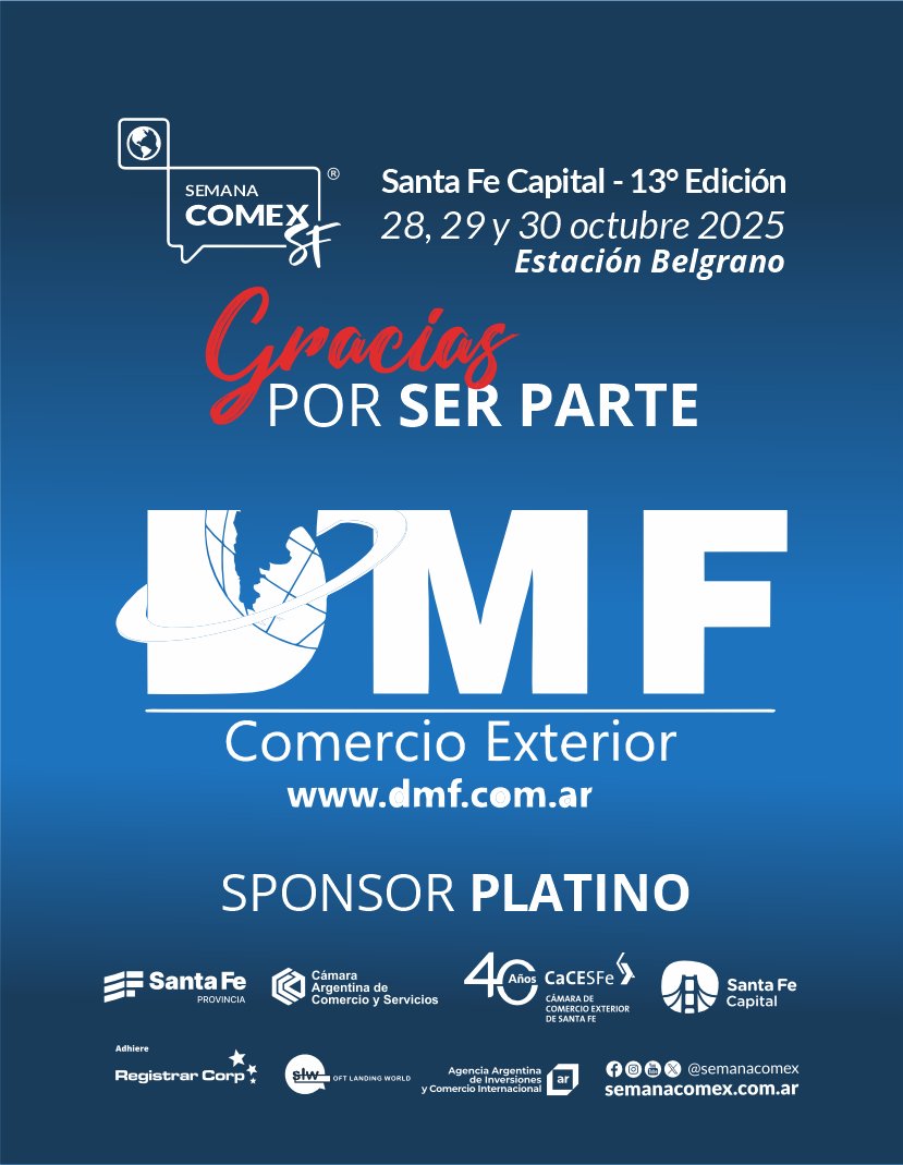 📷 Les presentamos a nuestros sponsors de esta nueva edición SEMANA COMEX 2025 #semanacomex #comercioexterior #comercio #exterior #sponsor #13edicion
<a href="/DMFCLFN/">Diego</a>
