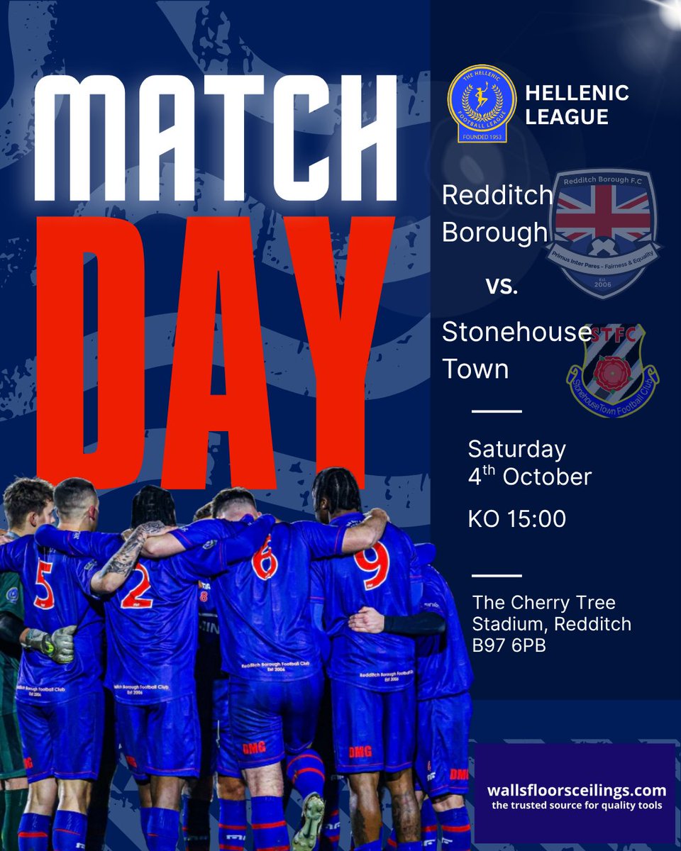 Redditch Borough F.C. (@reddboroughfc) on Twitter photo The 1st Team Men are at home tomorrow against <a href="/stonehouse_town/">Stonehouse Town FC</a>
Kitchen Open! 🍔🍟
Pitchside Bar Open! 🍻
Admission:
Adults £7
Concessions £5
U12s FREE
FREE ENTRY for club members
#UTB💙
#proudtobeblue
#goingplaces
#oneclubonefamily The 1st Team Men are at home tomorrow against <a href="/stonehouse_town/">Stonehouse Town FC</a>
Kitchen Open! 🍔🍟
Pitchside Bar Open! 🍻
Admission:
Adults £7
Concessions £5
U12s FREE
FREE ENTRY for club members
#UTB💙
#proudtobeblue
#goingplaces
#oneclubonefamily