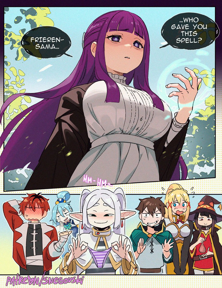 sneg9623's tweet image. Konosubarashii Frieren