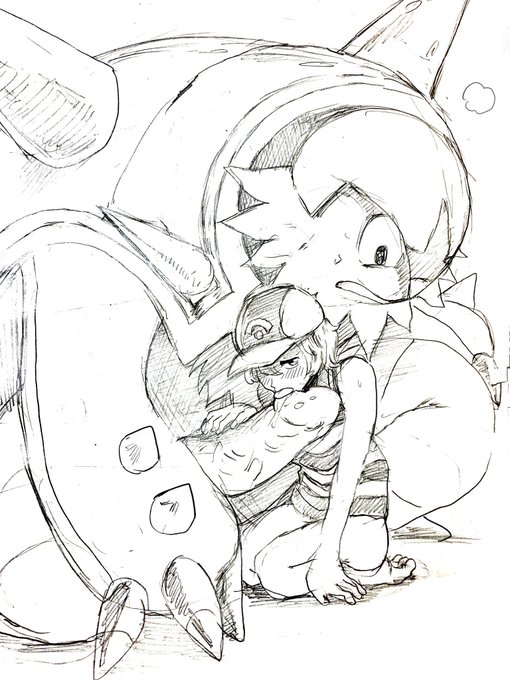 めがぶりがろ 楽しみ(これはさしあげた絵) 