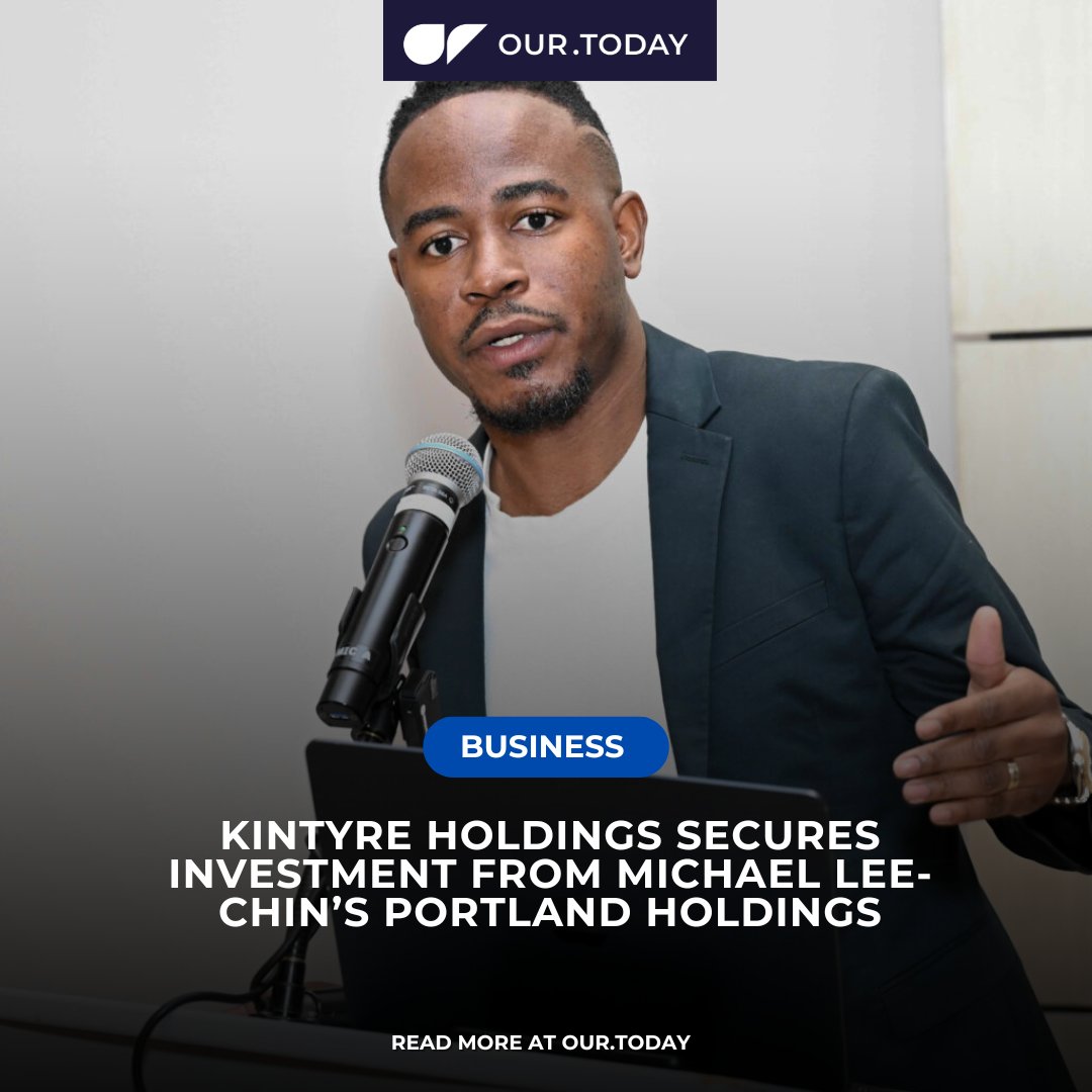 Our_Today_News's tweet image. Kintyre Holdings secures investment from Michael Lee-Chin’s Portland Holdings

Read our story:
our.today/kintyre-holdin…

Photo: Contributed

Follow us:
YT: OurToday
X: Our_Today_News
IG: @our.today

#OTBusiness  #Jamaica