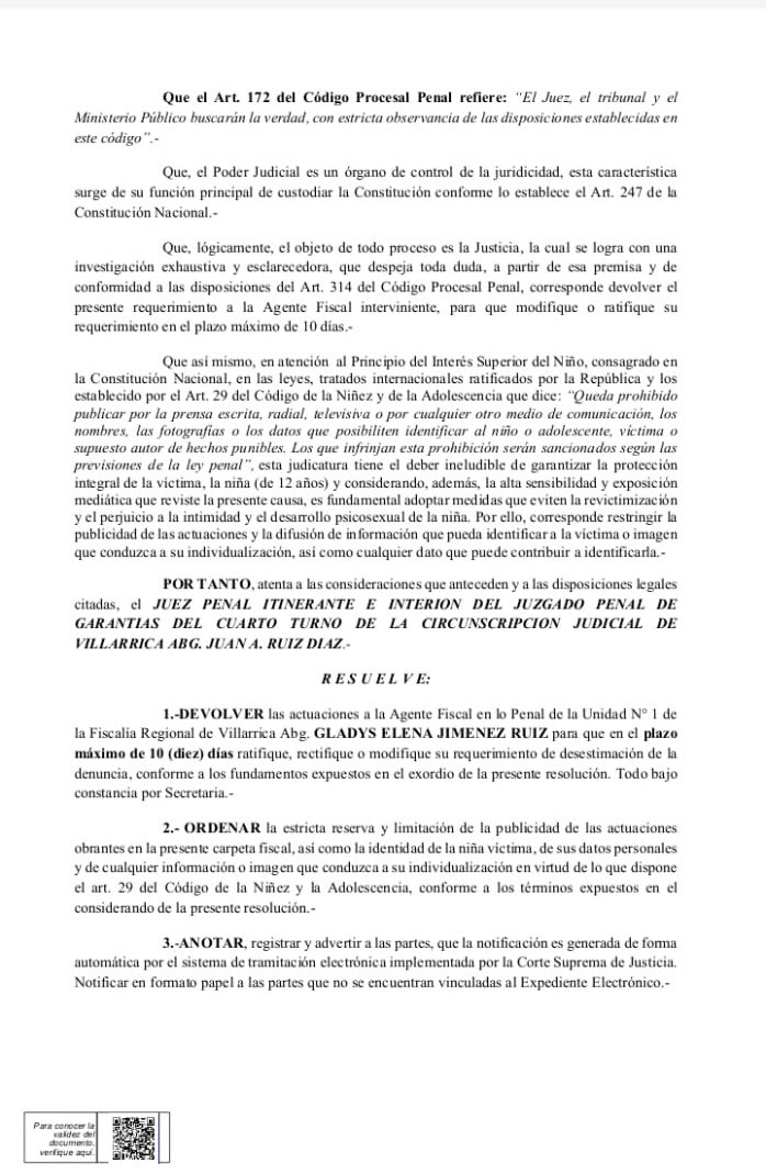 Juez rechaza pedido de desestimación que beneficia al ex Viceministro Federico Mora denunciado por presunto abuso sexual.