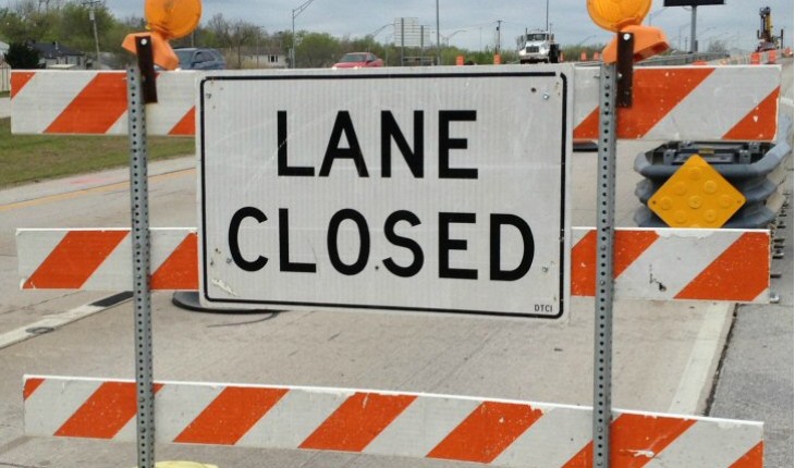 The Missouri Department of Transportation will be closing the right lane on Interstate 70 westbound at Adams Dairy Parkway on Saturday, October 4, from approximately 7 a.m. to 10 a.m., for urgent pavement repair work. Drivers should expect delays. All work is weather permitting.