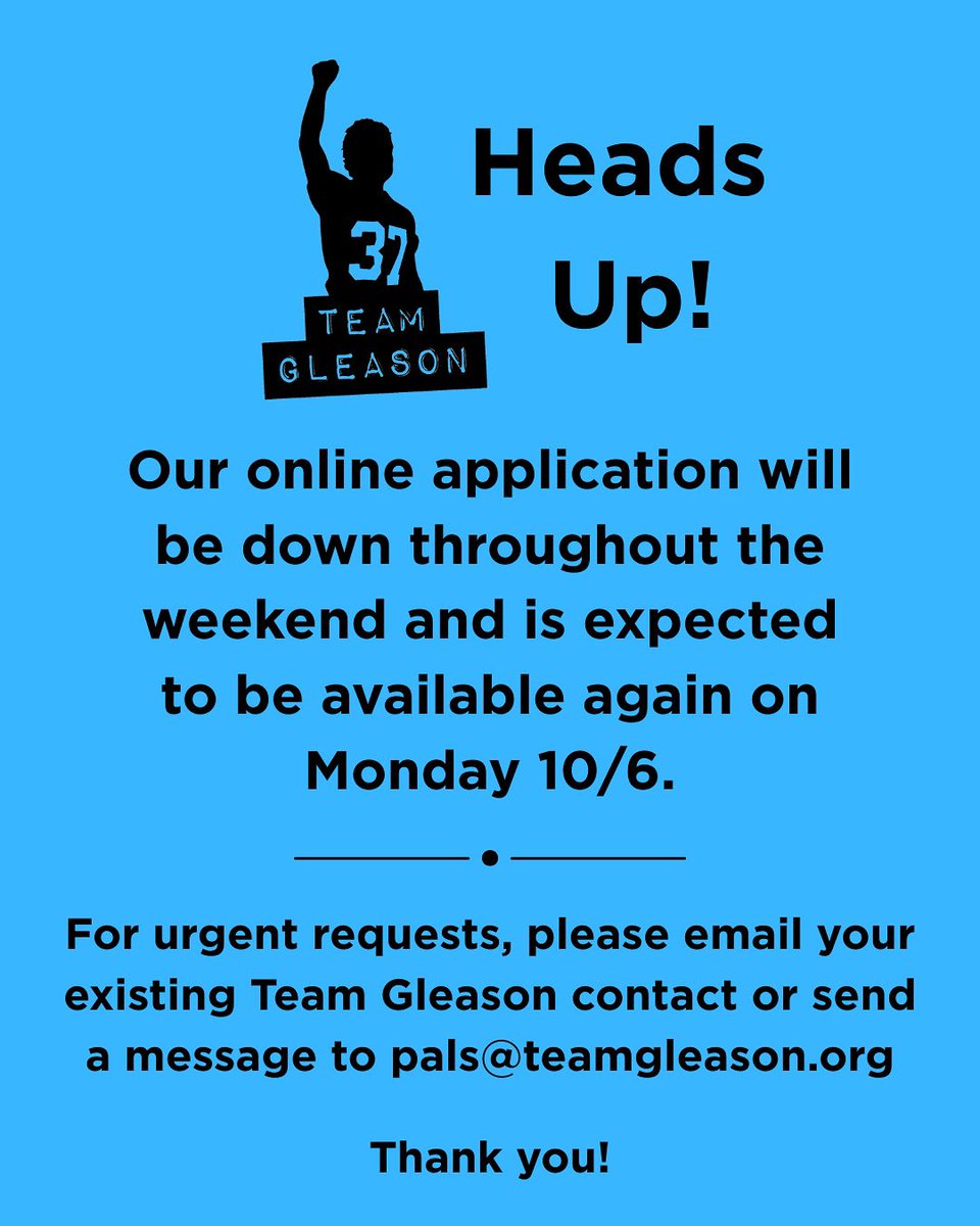 Team Gleason tweet media