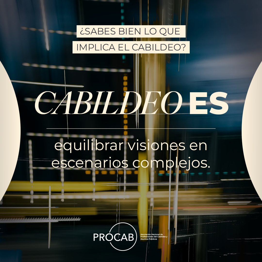 ProcabMexico's tweet image. En contextos legislativos diversos y polarizados, el cabildeo responsable facilita el equilibrio entre posiciones, promoviendo consensos informados.
#CabildeoEs #PROCAB #CabildeoResponsable