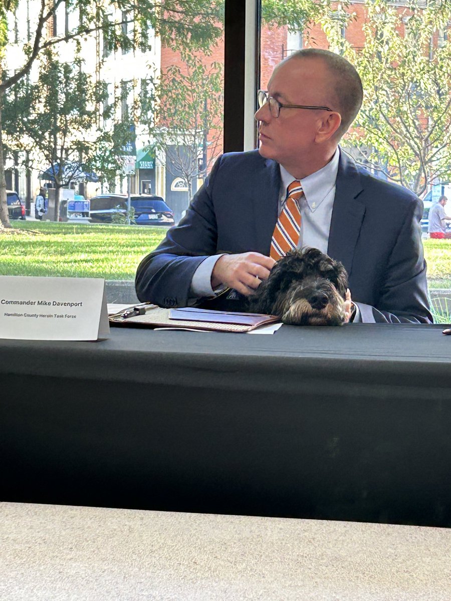 Thanks to <a href="/DeniseDriehaus/">Denise Driehaus</a> and Hamilton County for a tour of the in-jail treatment unit funded by state capital dollars. Powerful to hear participants’ stories &amp; learn about the holistic approach to addiction &amp; justice. And shout out to Oliver the therapy dog!