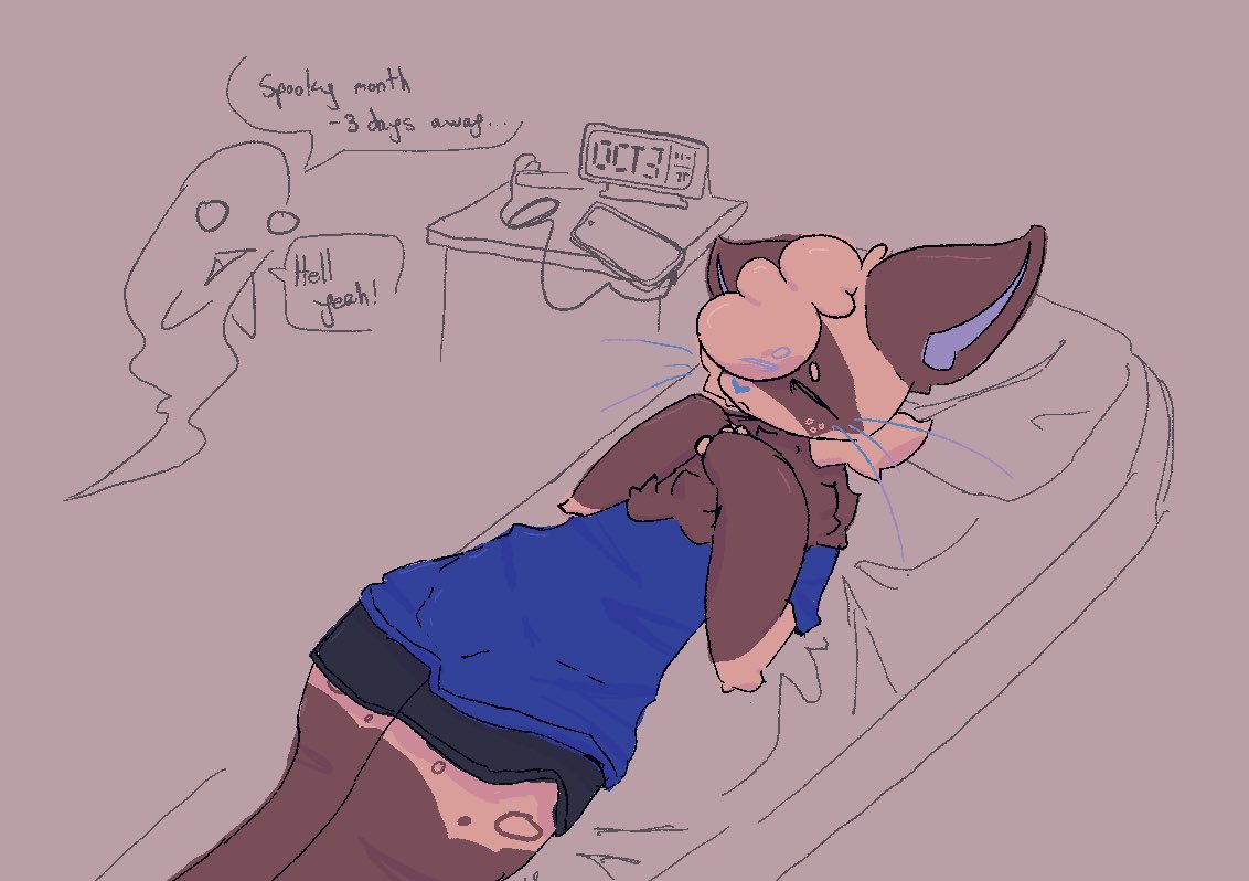 sylvoid's tweet image. It’s October already…