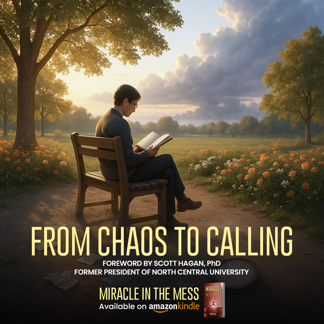 Mike_Farias_'s tweet photo. When chaos turns to purpose, listen. 
Discover the journey in Miracle in the Mess, with a foreword by Dr. Scott Hagan. 
Available now on Kindle.
#MiracleInTheMess #FromChaosToCalling  #FaithPurposeCalling #ChristianBooks  #MikeFariasStory  #SpiritualAwakening https://t.co/9WjEB6cf8Q