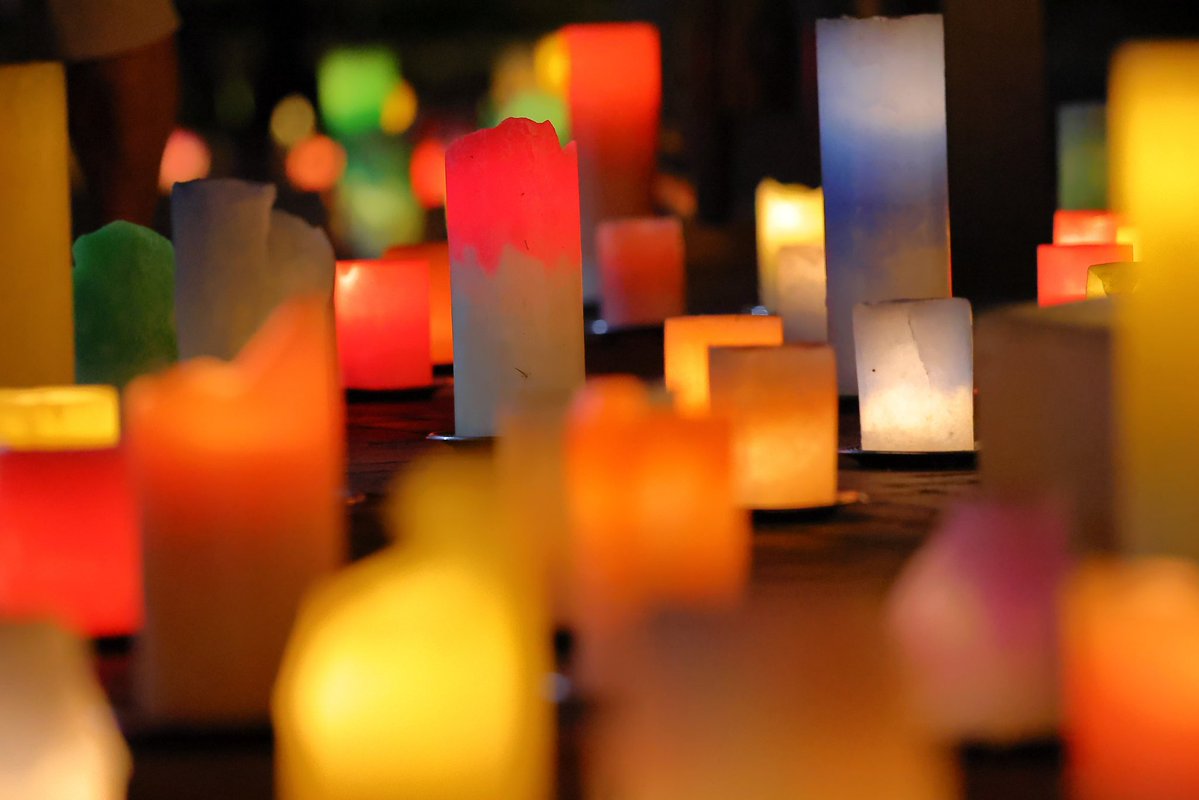 FortuneLook's tweet image. 安城デンパーク🌸仲秋のあかり祭り🕯️柔らかい灯りに包まれた✨素敵な世界が広がります☺️