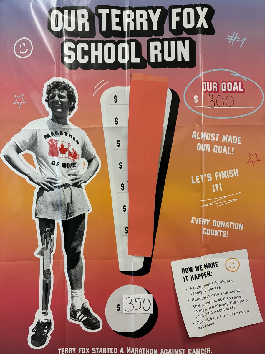 LesconSchool's tweet photo. A beautiful day for the 45th Anniversary of Terry Fox’s Marathon of Hope! ☀️@SukWu1 @tdsb https://t.co/iUltHZOTWn