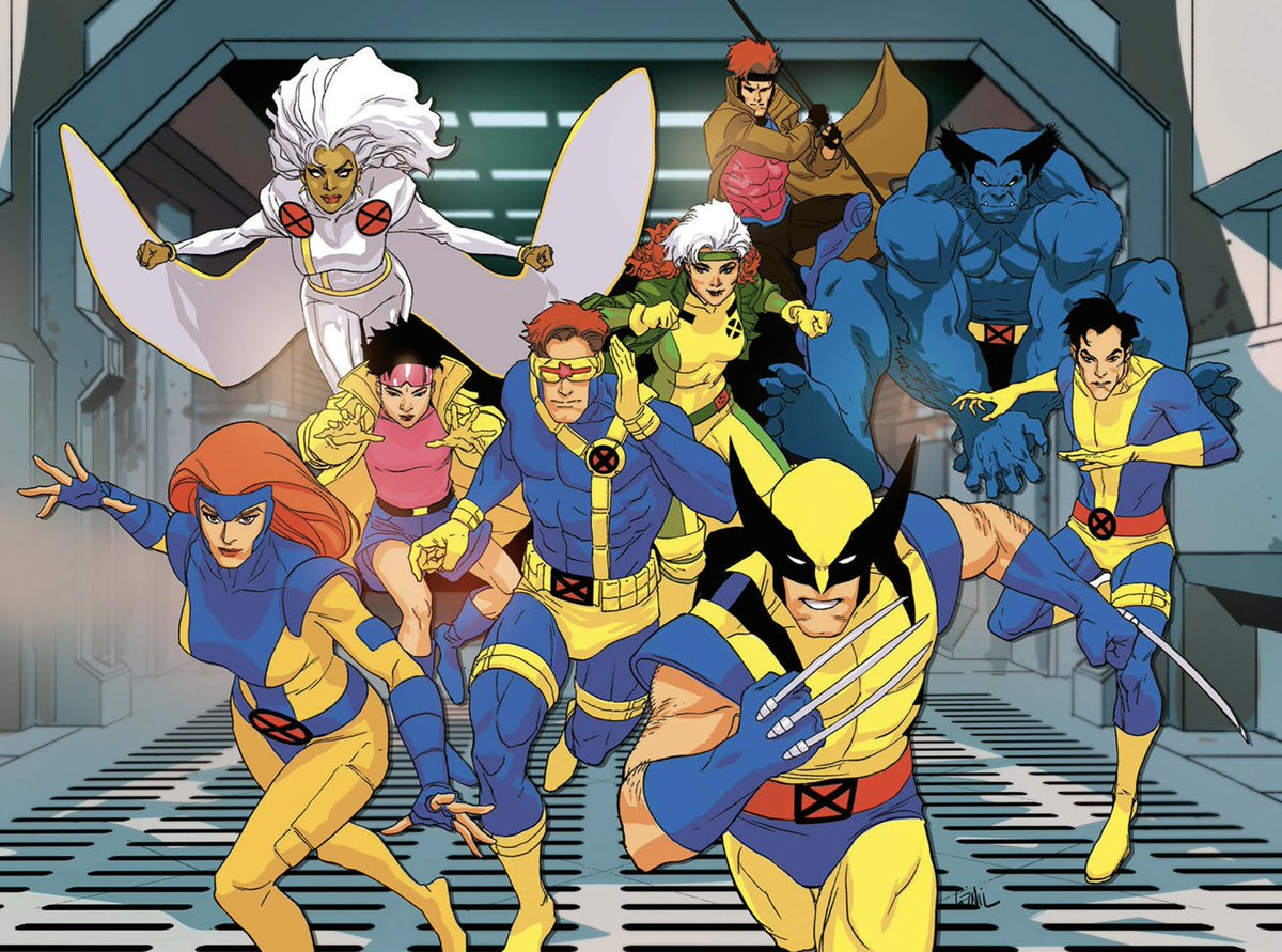 CoolComicArt's tweet photo. X-Men ‘97 (2024) production art by Leinil Yu @leinilyu https://t.co/Q7PsJ9uWa1